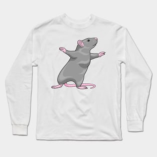 Rat Yoga Fitness Long Sleeve T-Shirt